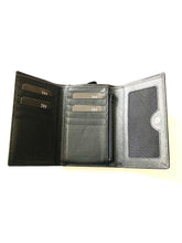 Load image into Gallery viewer, SEDONA® Women’s leather Trifold Wallet with Snap Closure