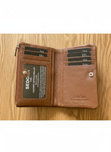 Load image into Gallery viewer, SEDONA® Women's Minimalist Bifold Wallet with snap closure