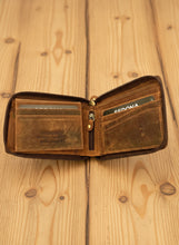 Load image into Gallery viewer, SEDONA® Zipper Wallet Buffalo Leather