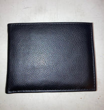 Load image into Gallery viewer, SEDONA® Men's Full Grain Cowhide Leather Bifold Wallet with Pullout Center Flap, 7 Card Slots & Cash Compartment, Black