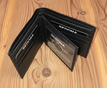 Load image into Gallery viewer, SEDONA® Leather Bifold Wallet with Center Flap