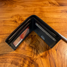 Load image into Gallery viewer, Bifold Wallet with pull strap
