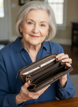 Load image into Gallery viewer, SEDONA® double Zipper Wallet with RFID
