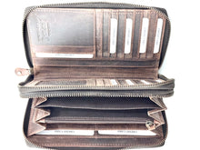 Load image into Gallery viewer, SEDONA® Women’s wallet with Double Zipper and RFID protection for Credit Cards
