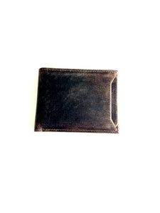 SEDONA® RFID Buffalo Leather Bifold Wallet with pull id/card case