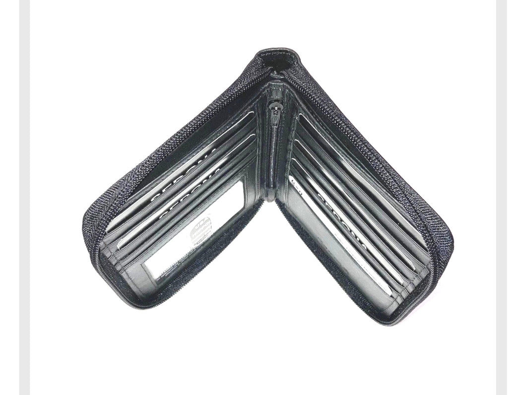 SEDONA® Hipster Wallet with Zipper RFID Security
