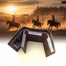 Load image into Gallery viewer, SEDONA Buffalo leather Trifold Wallet with 9 Card slots
