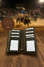 Load image into Gallery viewer, SEDONA® Vintage Buffalo leather Rodeo Wallet
