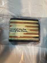 Load image into Gallery viewer, American flag wallet
