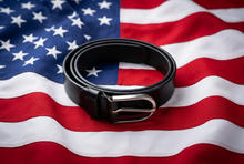 Load image into Gallery viewer, Full-grain Leather Men's Belt (Fits Size 34 to 36) – Handmade Everyday Accessory-1.25 inches height
