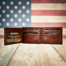 Load image into Gallery viewer, SEDONA® Leather Wallet with Two ID Windows
