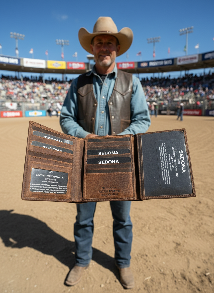 SEDONA® Hipster Trifold Wallet