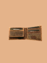 Load image into Gallery viewer, SEDONA® Bifold Wallet with Pullout id Window-Vintage Buffalo Leather
