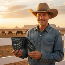 Load image into Gallery viewer, SEDONA® Hipster Wallet with center flap and 20 card slots
