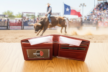 Load image into Gallery viewer, SEDONA® Bifold Leather wallet with Hidden Cash Compartment
