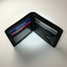 Load image into Gallery viewer, SEDONA® Bifold Leather Wallet with dedicated Business Card Case
