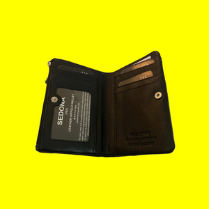 SEDONA®  Women’s leather Wallet Minimalist Design