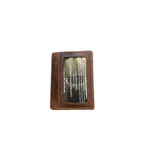 SEDONA® Buffalo Leather Business Card Case