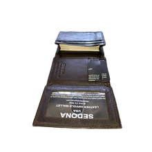 Load image into Gallery viewer, SEDONA® Trifold Business Card Case Outside id
