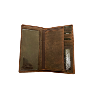 SEDONA® Buffalo Leather Long Wallet
