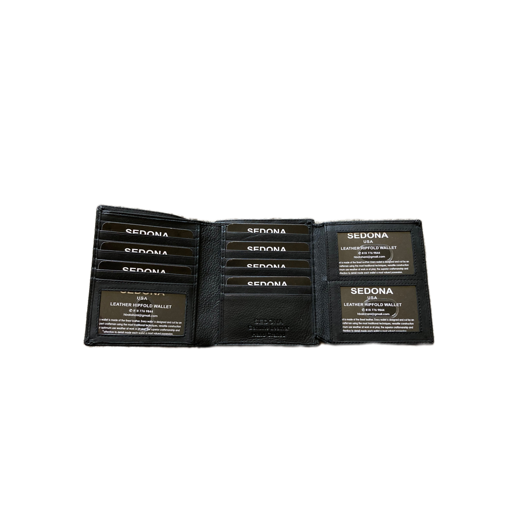 SEDONA® Hipster Trifold Wallet 22 card slots