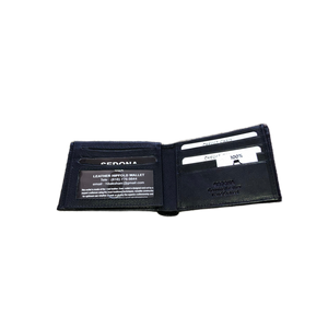 Bifold Wallet with Zipper in cash compartment
