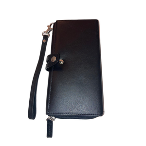 SEDONA®  Women’s leather Clutch Wallet with Wristlet