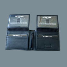 Load image into Gallery viewer, SEDONA® RFID Bifold Wallet with Two Flaps 4 id windows
