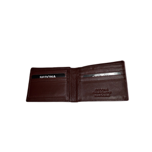 SEDONA Bifold Wallet with pullout license Window