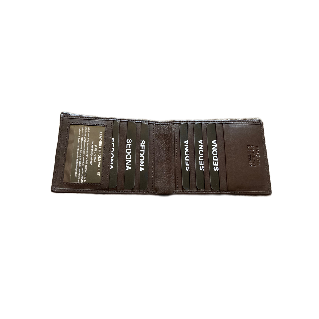 SEDONA® Leather Bifold Wallet with RFID Security