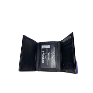 SEDONA RFID Trifold Wallet with license window outside