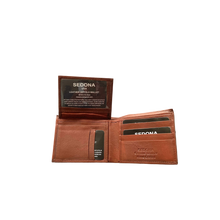 Load image into Gallery viewer, SEDONA® Bifold Wallet with Zipper in Cash Compartment
