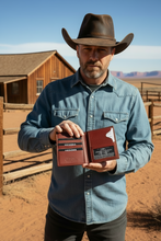 Load image into Gallery viewer, SEDONA® Hipster Wallet with  Zipper in Cash Compartment
