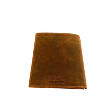 Load image into Gallery viewer, SEDONA® Buffalo Leather Hipster Wallet with center flap
