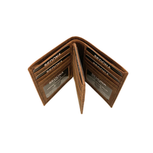 Load image into Gallery viewer, SEDONA® Buffalo Leather Hipster Wallet with center flap
