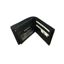 Load image into Gallery viewer, Bifold Wallet with Zipper in cash compartment
