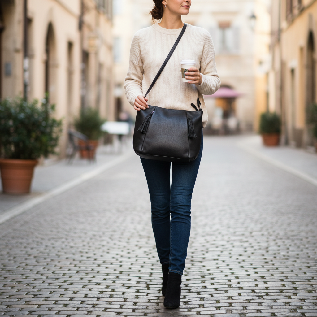 SEDONA® Leather Cross body Bag