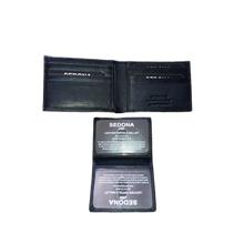 Load image into Gallery viewer, SEDONA® Leather Bifold Wallet with pullout ID  Card Case
