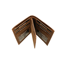 Load image into Gallery viewer, SEDONA® Buffalo Leather Hipster Wallet with center flap
