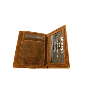 SEDONA® Buffalo Leather Business Card Case