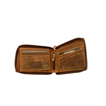 Load image into Gallery viewer, SEDONA® Zipper Wallet Buffalo Leather
