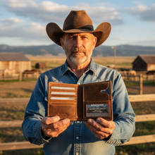 Load image into Gallery viewer, SEDONA® Buffalo Leather Hipster Wallet
