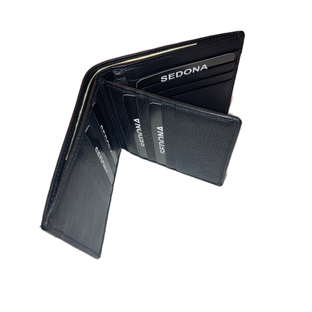 SEDONA® Midsize Hipster Bifold Wallet With Center Flap