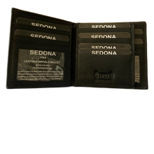 Load image into Gallery viewer, SEDONA® RFID Hipster Wallet with center FLAP 20 card slots
