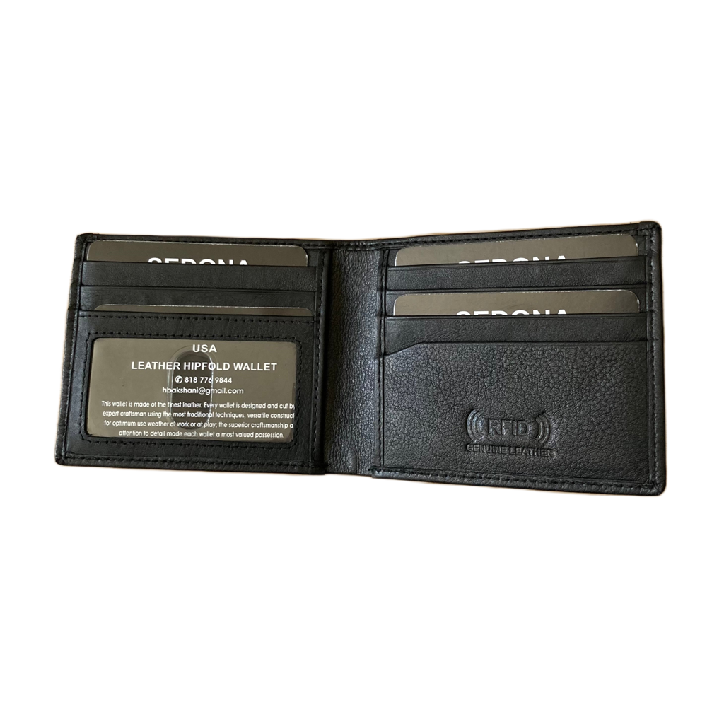 SEDONA® Minimalist Bifold Wallet with RFID Security
