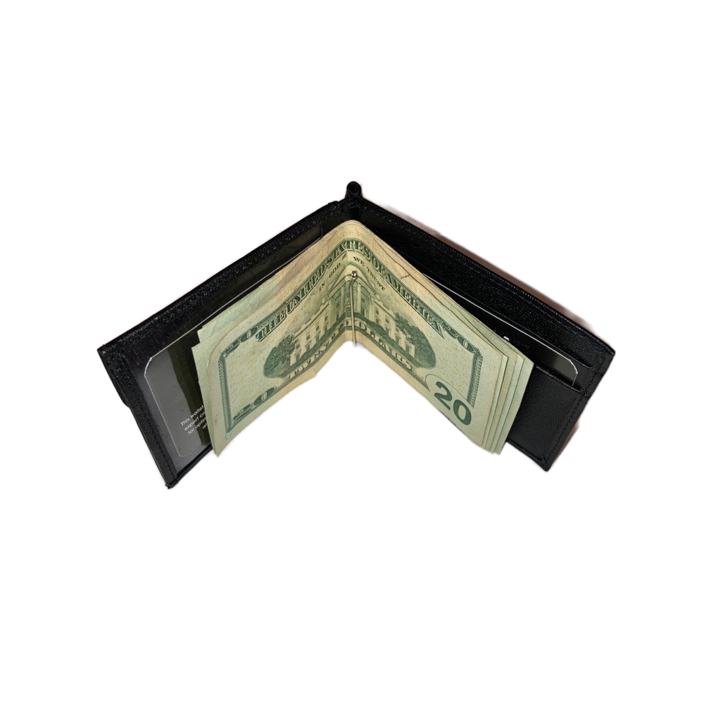 SEDONA Money Clip Wallet with coin purse Outside