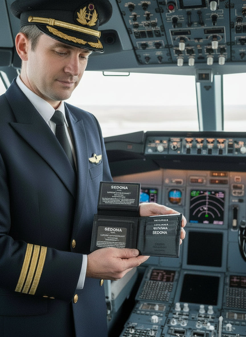 SEDONA® Bifold Wallet with 3 ID Windows