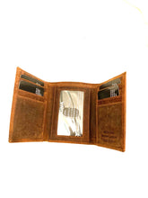 Load image into Gallery viewer, SEDONA® Vintage Buffalo Leather Trifold Wallet
