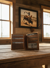 Load image into Gallery viewer, SEDONA® Buffalo Leather Hipster Wallet 16 card slots
