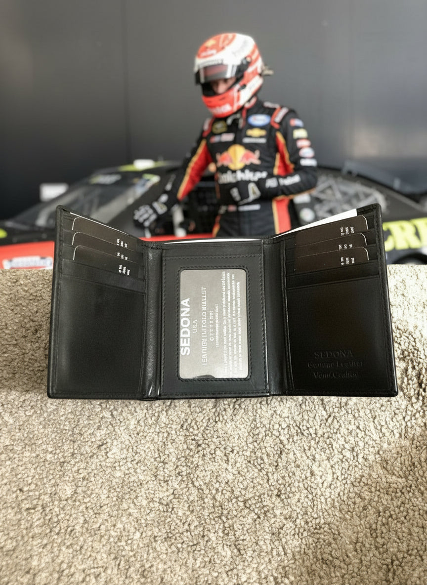 SEDONA® Cowhide Leather Trifold Wallet